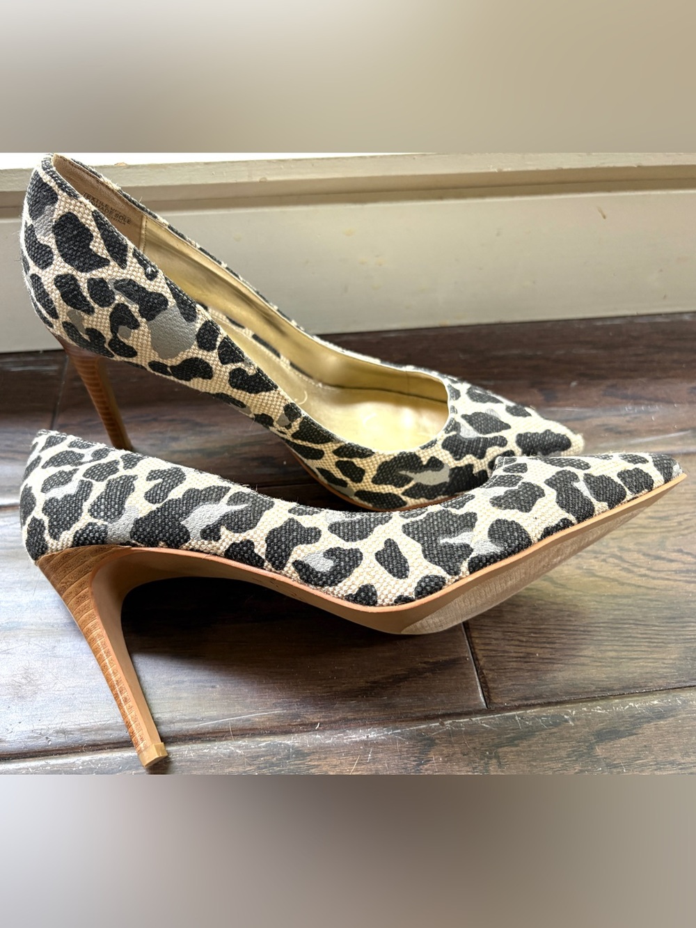 Loft fabric heels